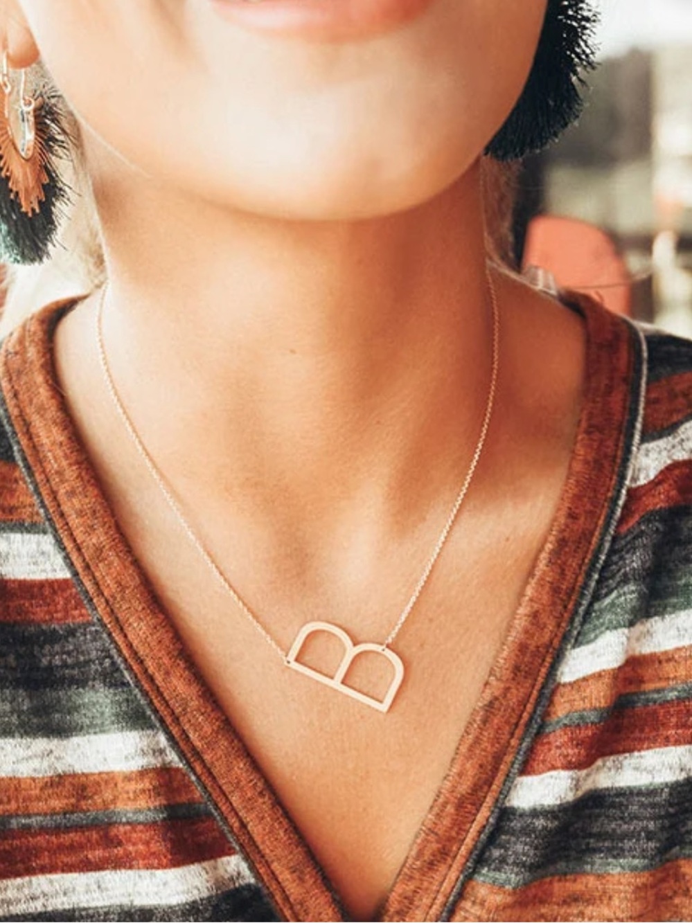 ⭐️FINAL PRICE Gold Dipped Initial Necklace